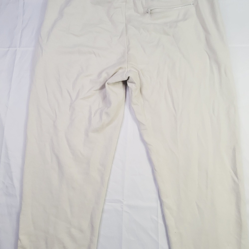 Goodfellow & Co Men's Jogger Sweatpants XL Cream Off-White Zip Pocket Q14 - Picture 14 of 16
